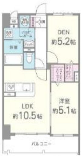 メゾンクラウン鷺洲　間取り