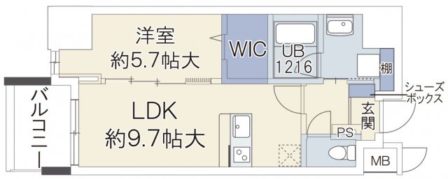 ドミツィール福　間取り