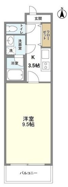 グランデージ感彩　間取り