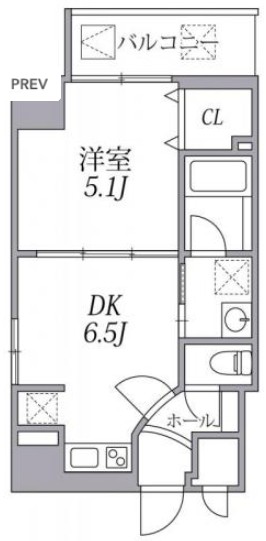Zeus難波CUBE 間取り