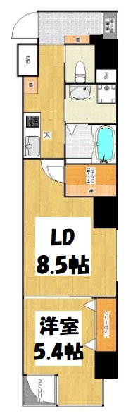 M.hills南船場 間取り