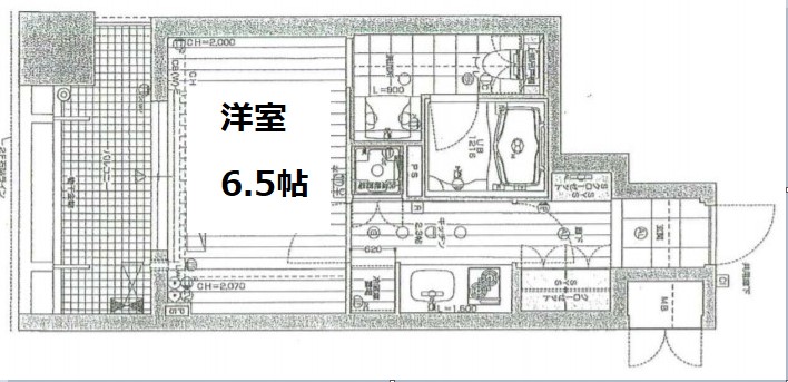リーガルあみだ池新町　間取り