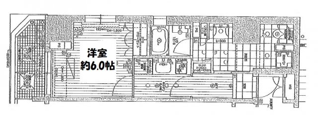 リーガル南船場Ⅲ　間取り図