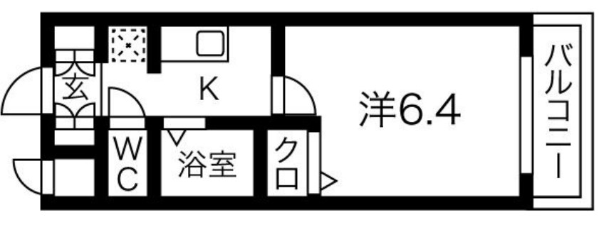 エステムコート梅田・天神橋リバーフロント　間取り