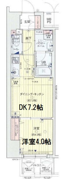 レオンコンフォート本町東Ⅱ　間取り