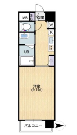 インザグレイス天神橋　間取り