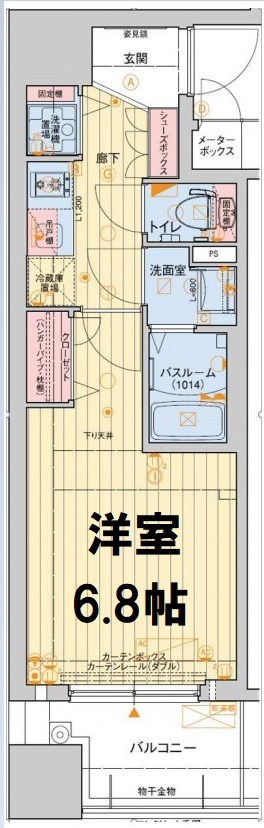 レオンコンフォート堀江公園　間取り