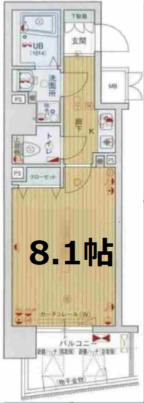 11階の間取り図