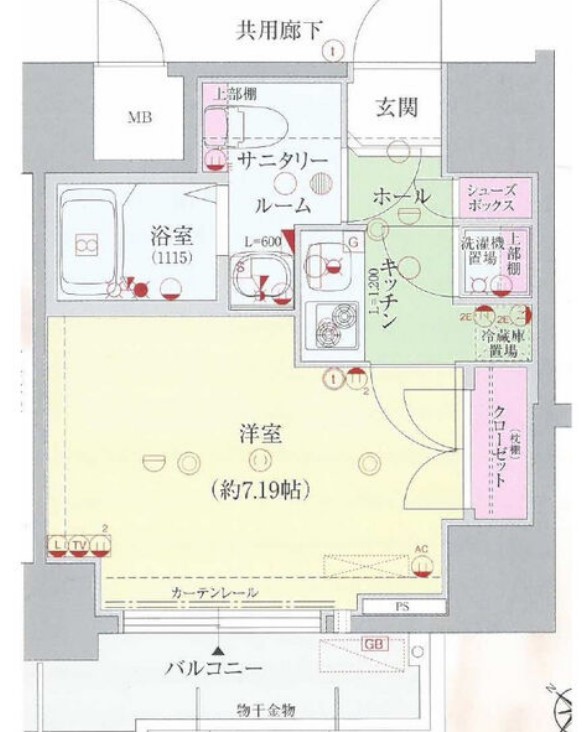 ディナスティ福島Ⅱ 間取り