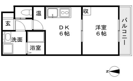 エトワール松崎　間取り