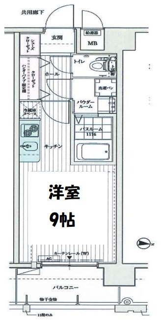アドバンス新大阪Ⅲ　間取り
