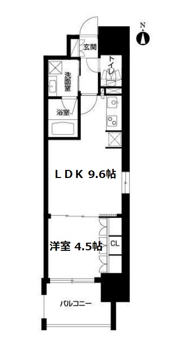 アーバネックス心斎橋 間取り
