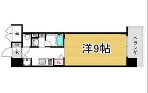 インザグレイス天神橋　間取り