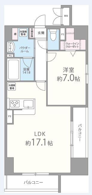 ラフィーネレジデンス　間取り