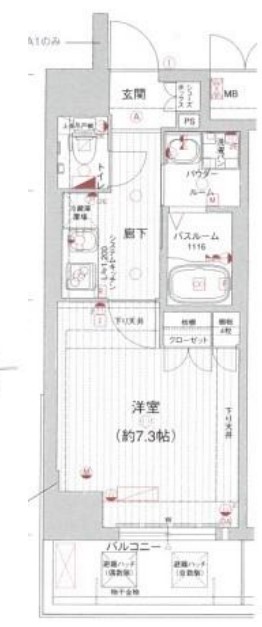 セオリー難波南プレミアム　間取り