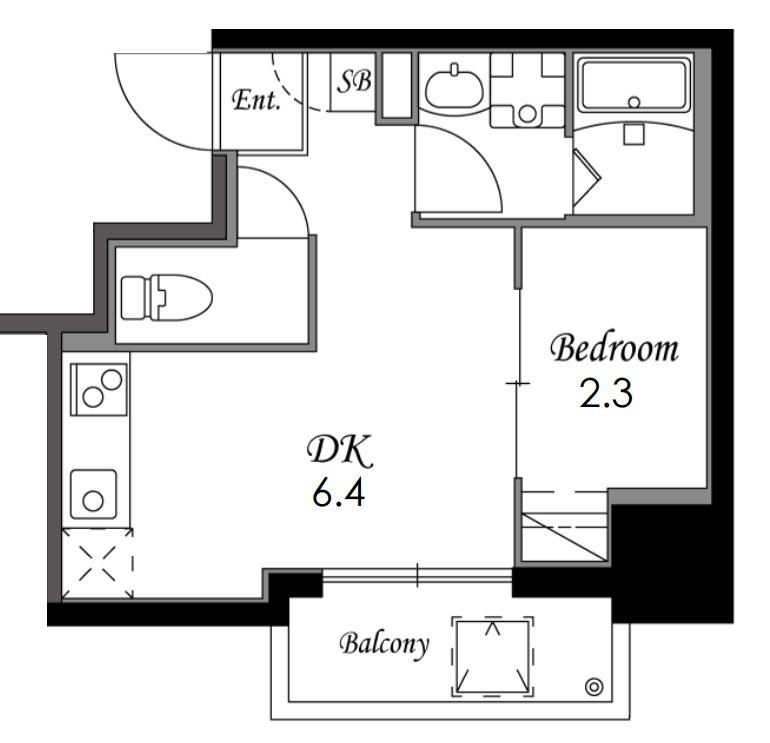 SOAR　SHINIMAMIYA　間取り