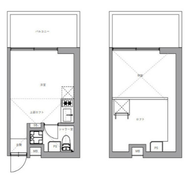是空難波西　間取り