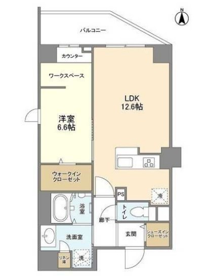 Elysion天王寺　間取り