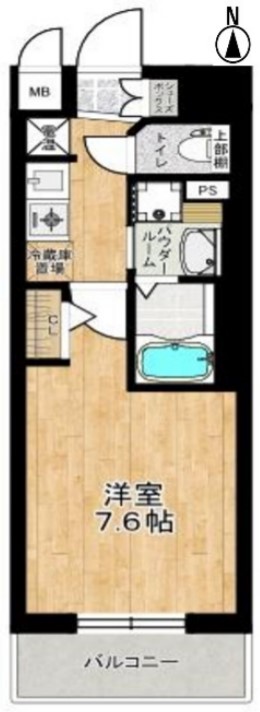 エグゼ難波南 間取り