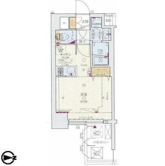レオンコンフォート上本町　間取り
