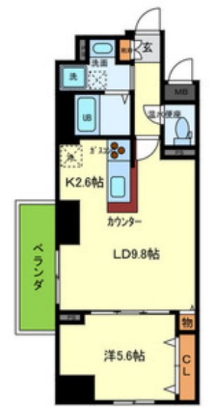 エスプラナーダ森の宮 間取り