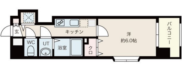 アマービレ玉造　間取り
