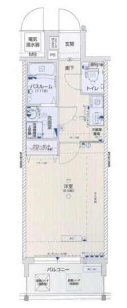 ピアグレース上本町 間取り