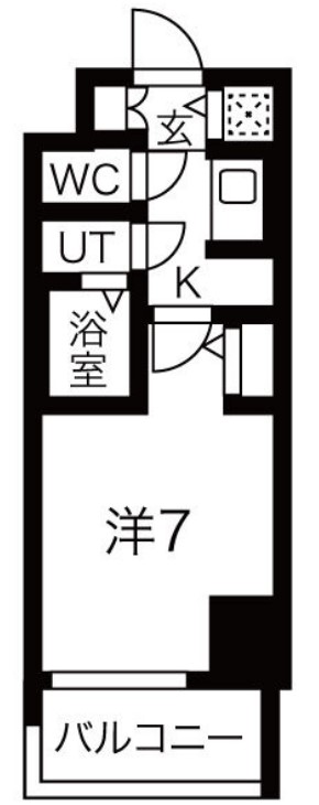 サムティ難波VIVO　間取り