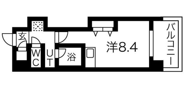 Front Field 天王寺　間取り