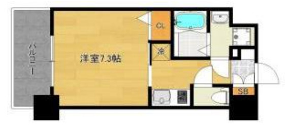 ワールドアイ大阪ドームシティ 間取り