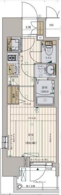 ファーストフィオーレ難波南パークサイド 間取り