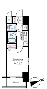 エステムコート新大阪VⅡステーションプレミアム　間取り