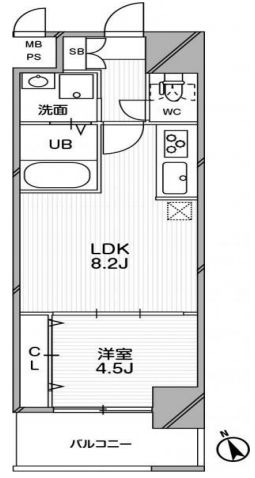 セノアタワー新大阪 間取り
