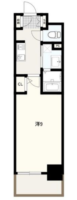 エグゼ心斎橋EAST　間取り