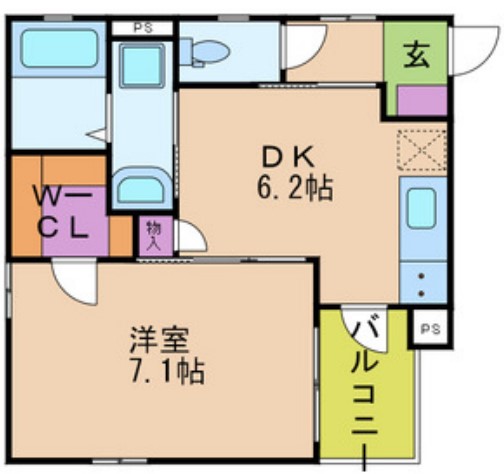 ラ・ルーブル　間取り