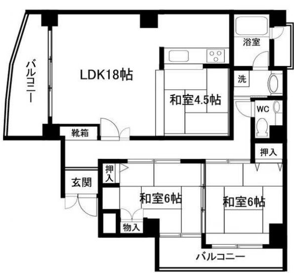 リードレジデンス網島　間取り