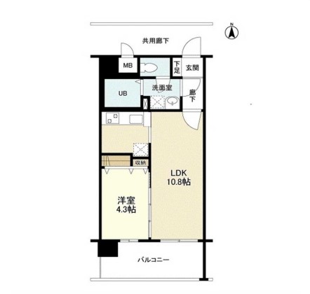 アール・オーハイム松崎町　間取り