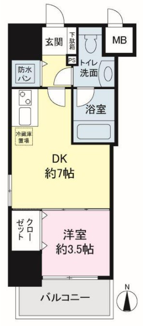 イグレックに南本町　間取り