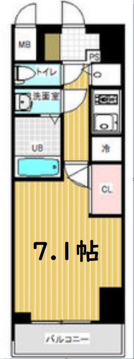 W-STYLE大阪駅前　間取り