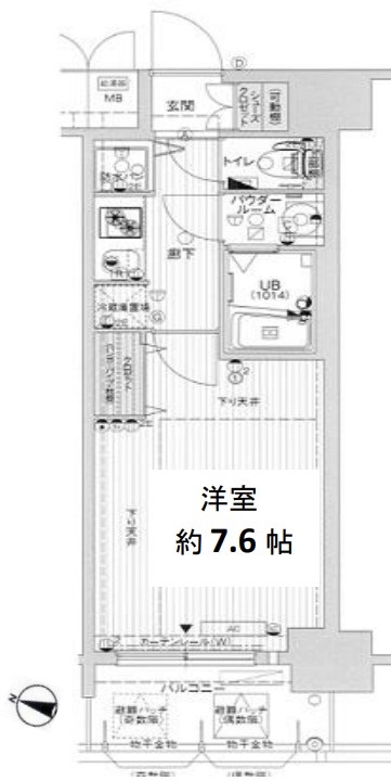 サムティ福島ＰＯＲＴＡ 間取り