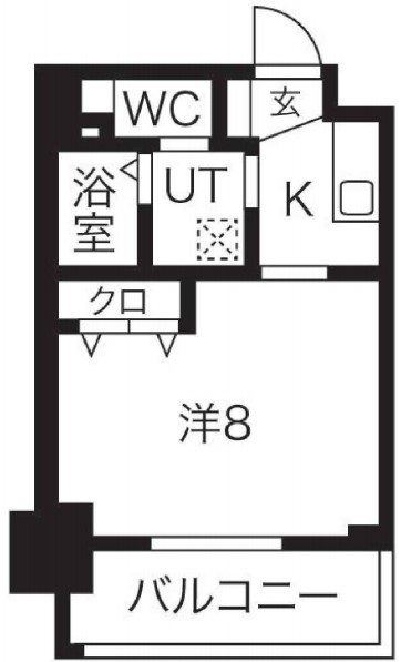 プランドール江戸堀レジデンス 間取り