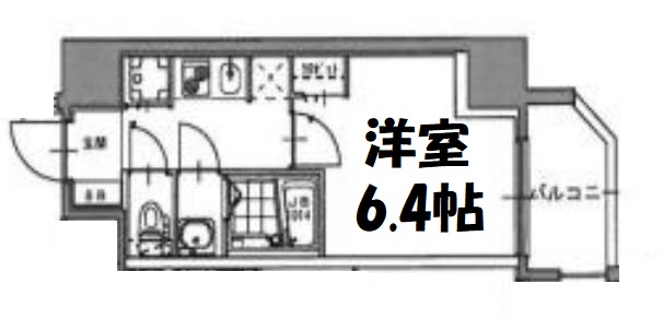 S-RESIDENCE新大阪WEST 間取り