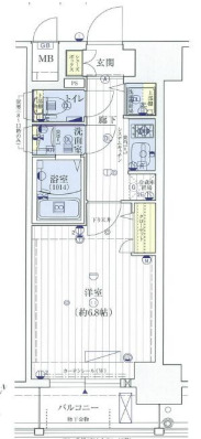 アクアプレイス福島EYE 間取り