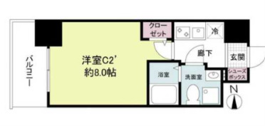 13階の間取り図