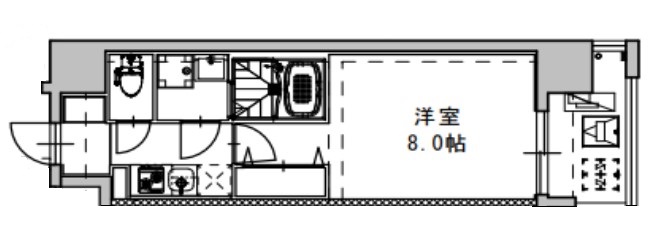ワールドアイ難波南ＰＯＲＴＡ　間取り