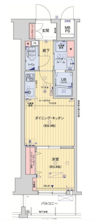 レオンコンフォート本町東Ⅱ 間取り