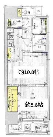 フォーリアライズ本町レクス　間取り