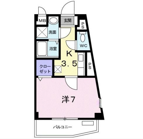 ハピネス浦江　間取り