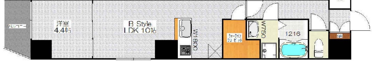 C.COLOR南新町　間取り