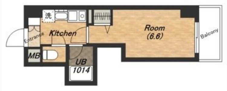 エステムコート大阪城南　間取り